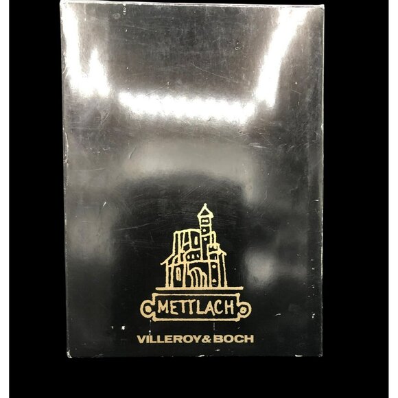 Villeroy & Boch-Mettlach 1978 Muttertag Jasperware Plaque 8.25" X 5.75" Blue & W - Picture 3 of 12